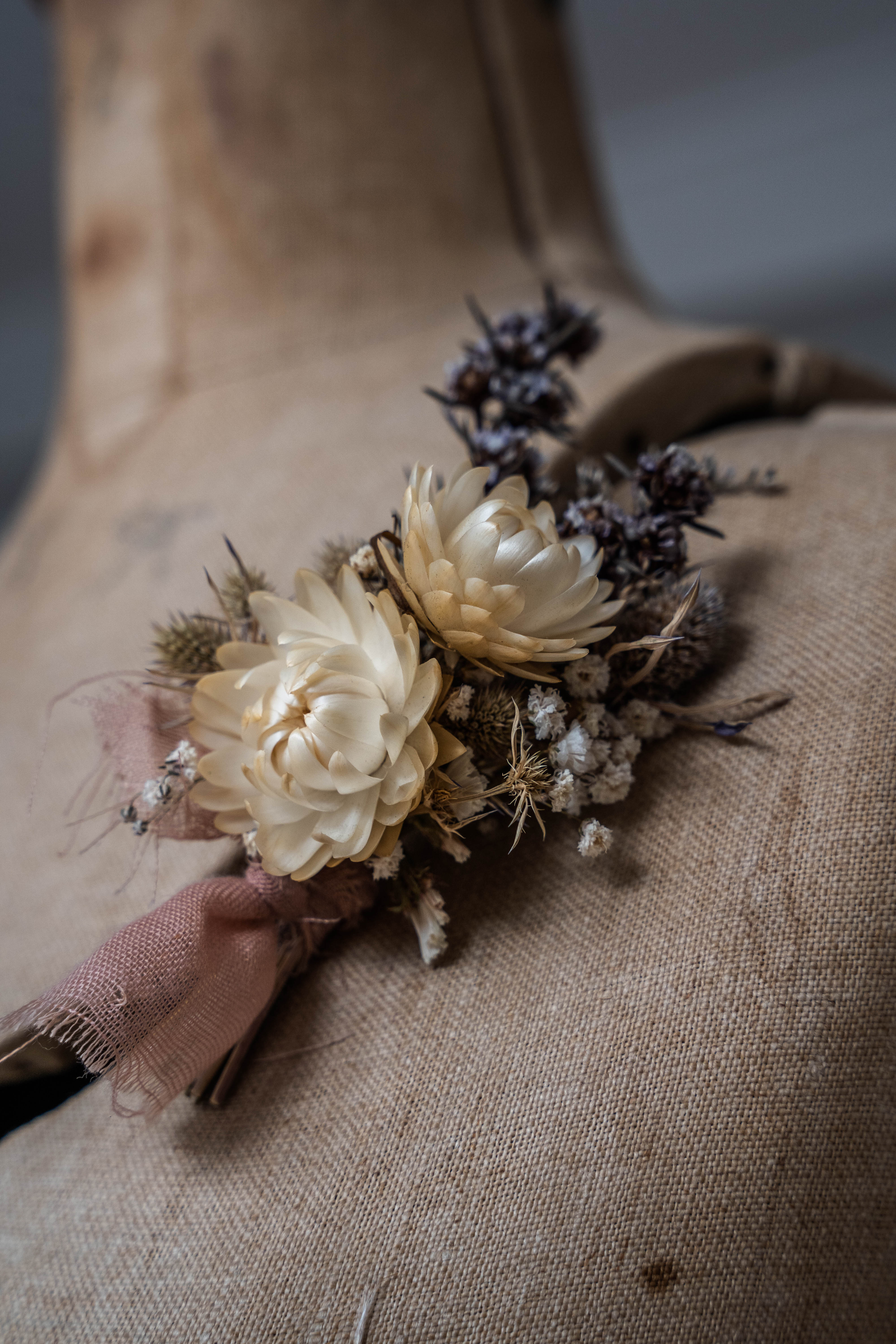 Corsage | Chest Wedding Flowers – Lupin Floral – Lupini Floral