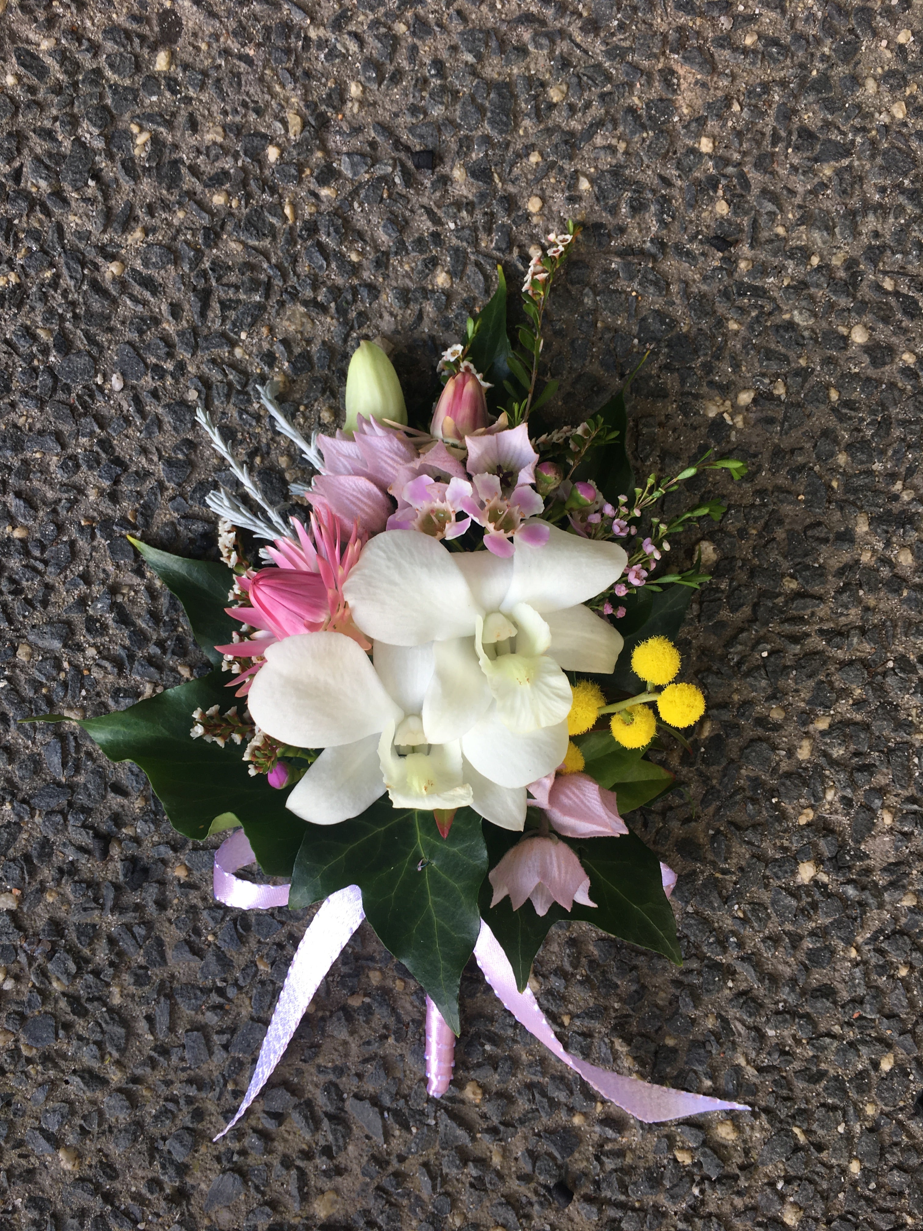Corsage | Chest Wedding Flowers – Lupin Floral – Lupini Floral