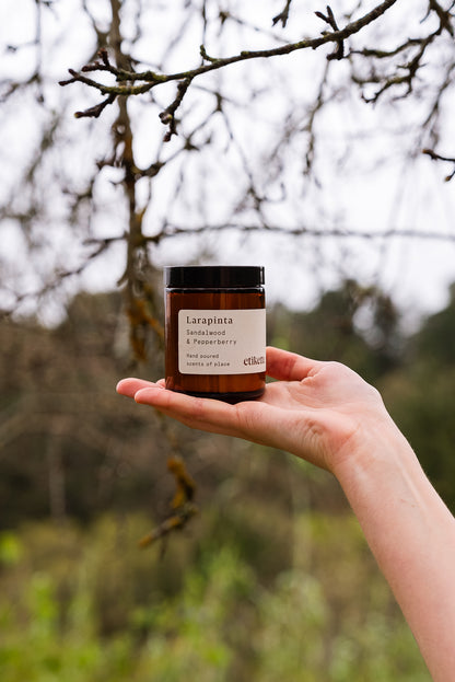 Etikette Handmade Soy Candle