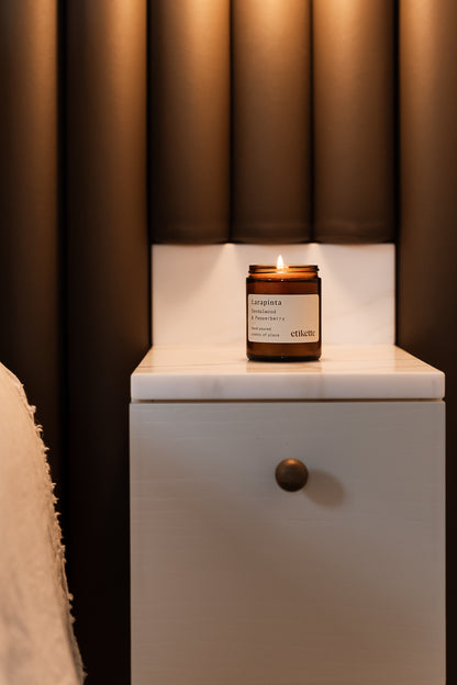Etikette Handmade Soy Candle