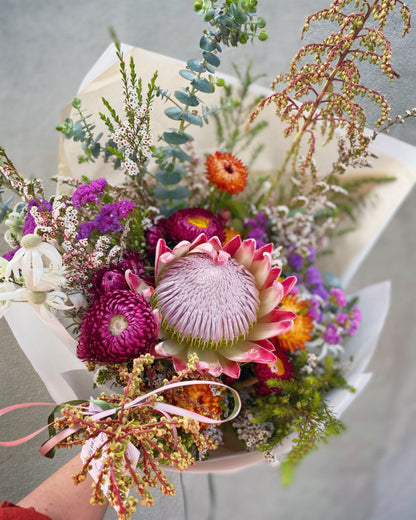 Lupin Botanical Textural Natives Bouquet
